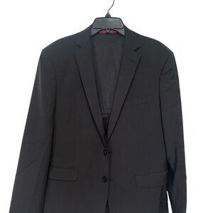 Kenneth Cole Charcoal Gray Men's Suit Jacket